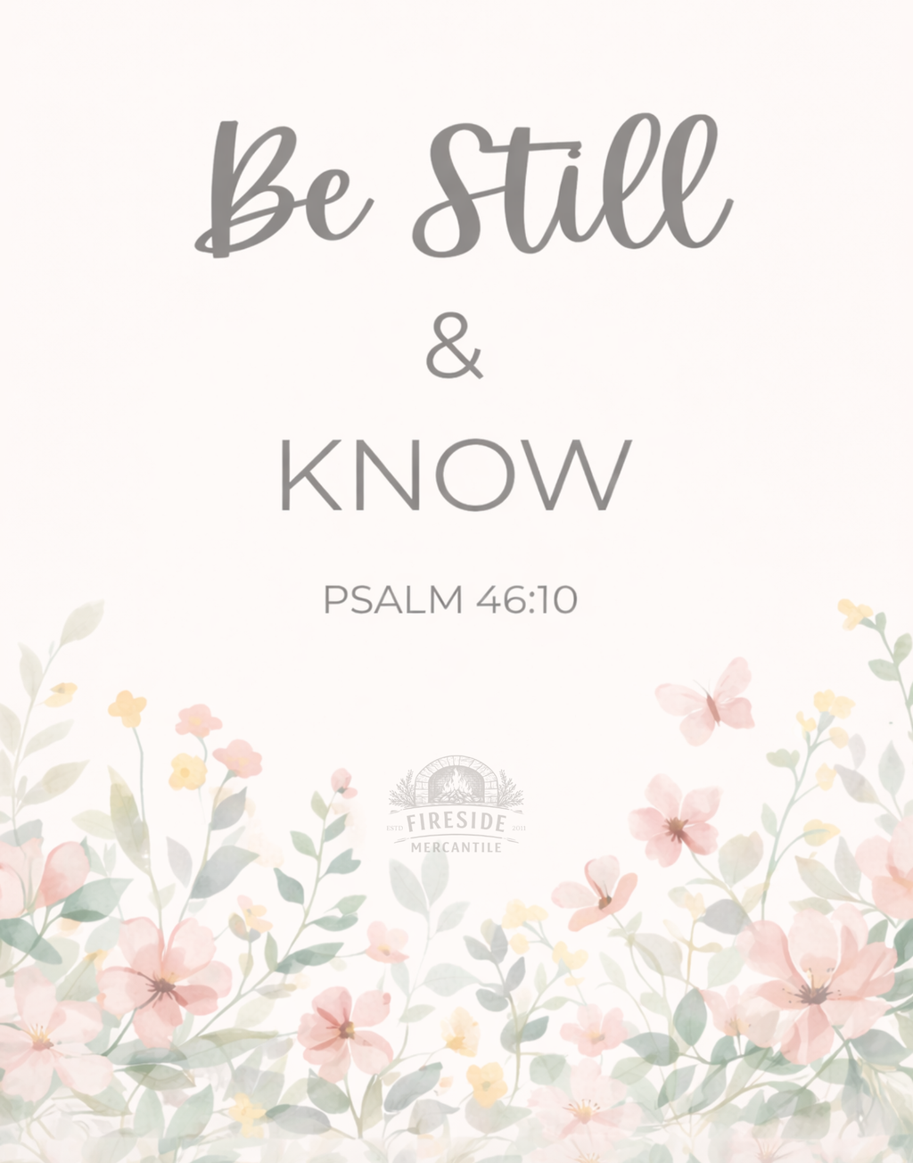 Be Still and Know 3-Print Set Download