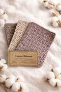 Cotton Blossom Reusable Organic Cotton Facial Scrubbies