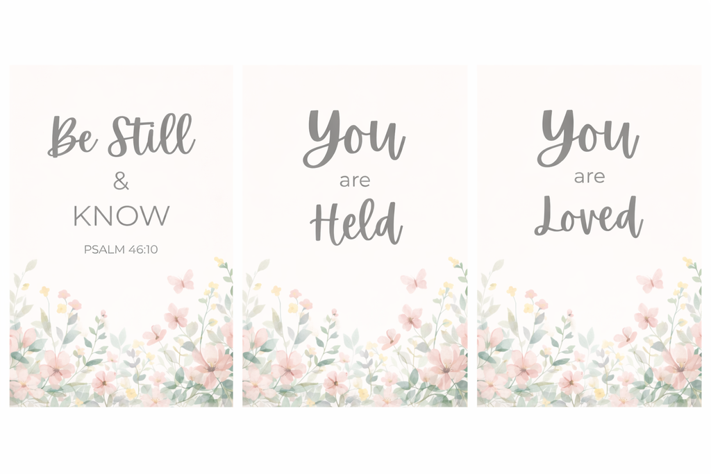 Be Still and Know 3-Print Set Download