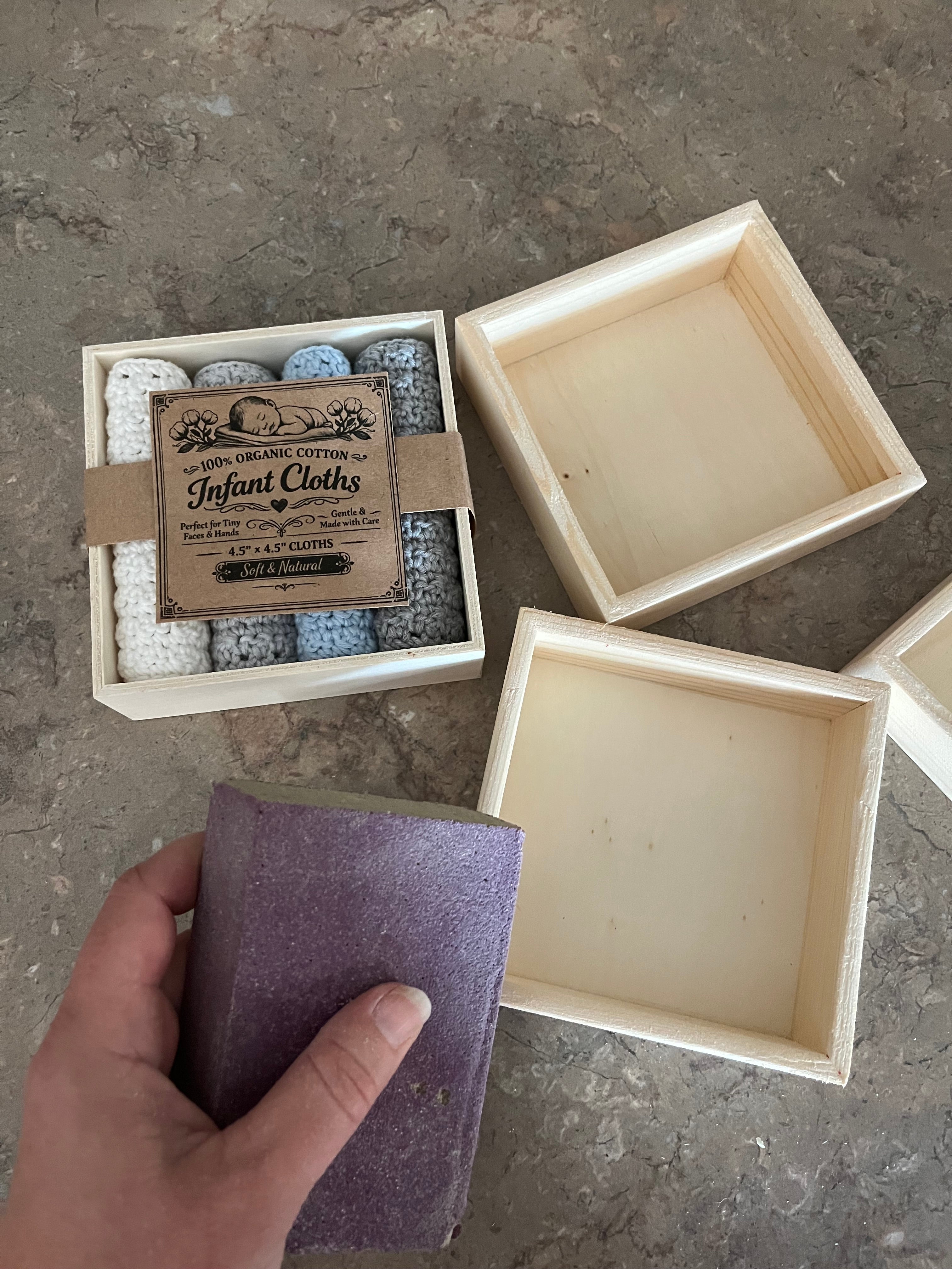 Organic Cotton Infant Cloth Gift Set