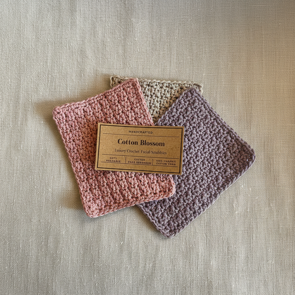 Quiet Meadow - linen background